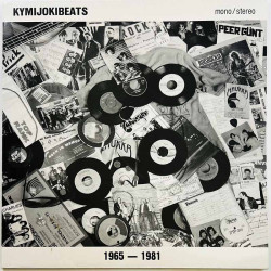 Kymijokibeats 1965-1981 LP kansi Hellää terroria korvillesi!  kansi EX- levy ei levyä kansi ilman levyä