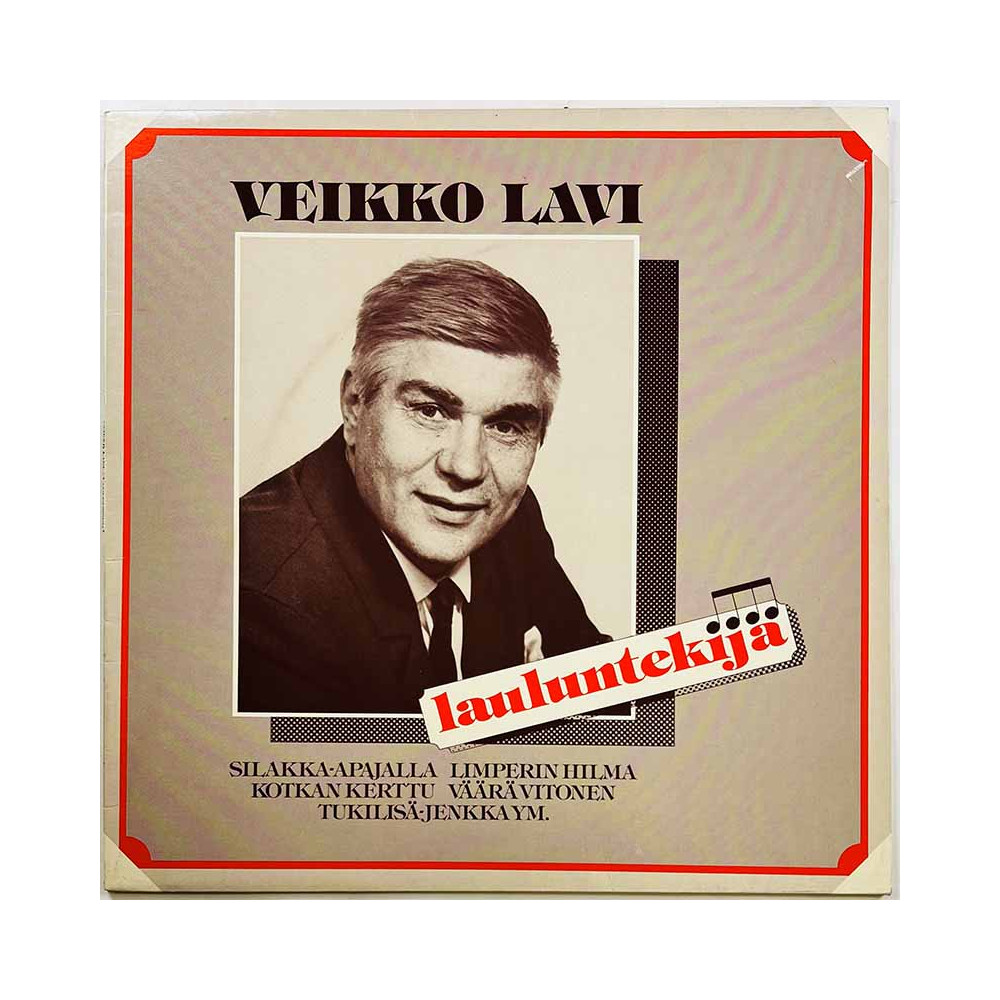 Lavi Veikko 1982 HLP 421 Lauluntekijä omslag utan vinyl