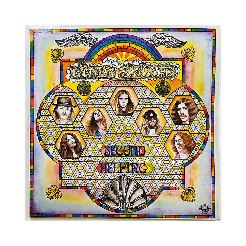 Lynyrd Skynyrd LP kansi Second helping  kansi VG levy ei levyä kansi ilman levyä