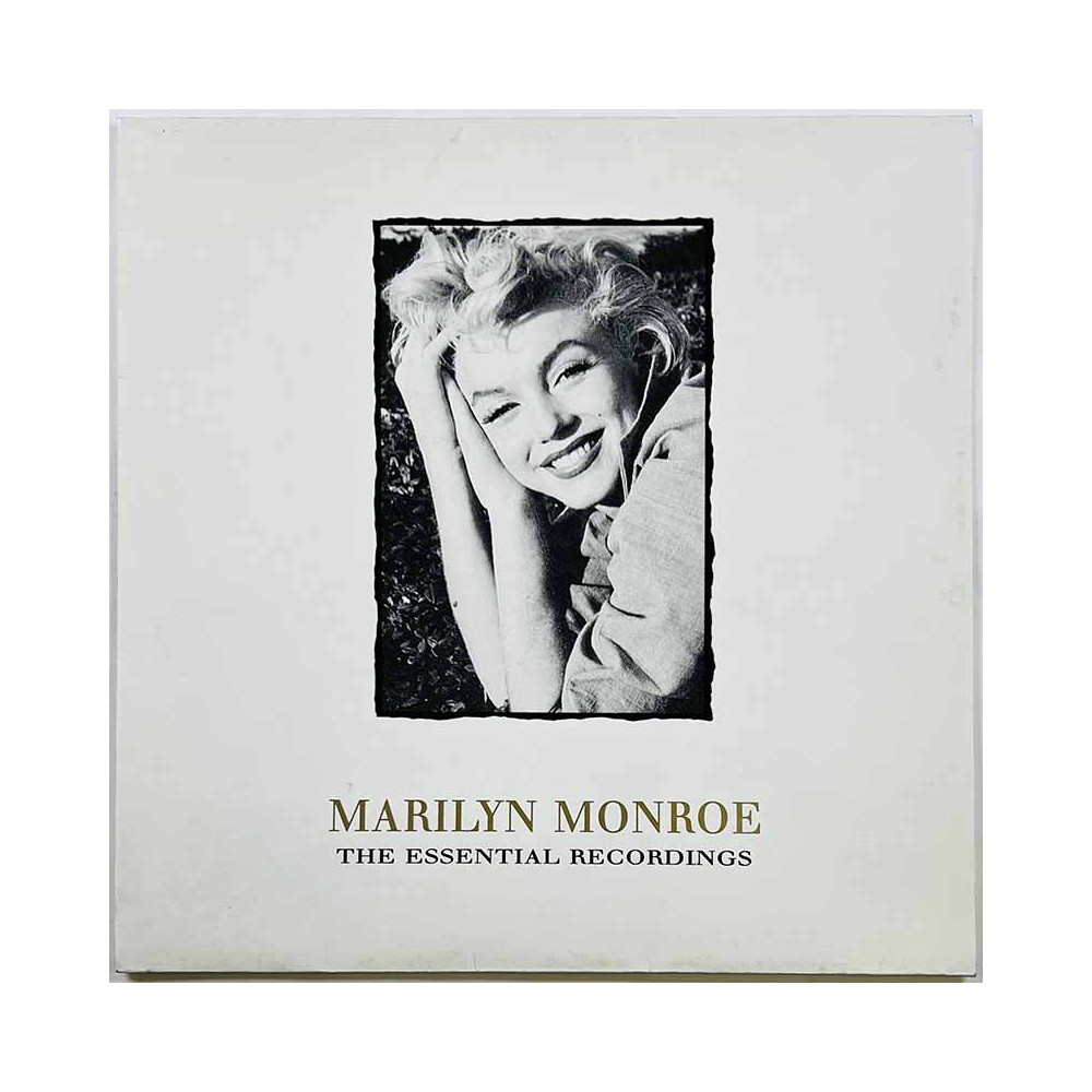Monroe Marilyn LP kansi The Essential Recordings  kansi VG+ levy ei levyä kansi ilman levyä