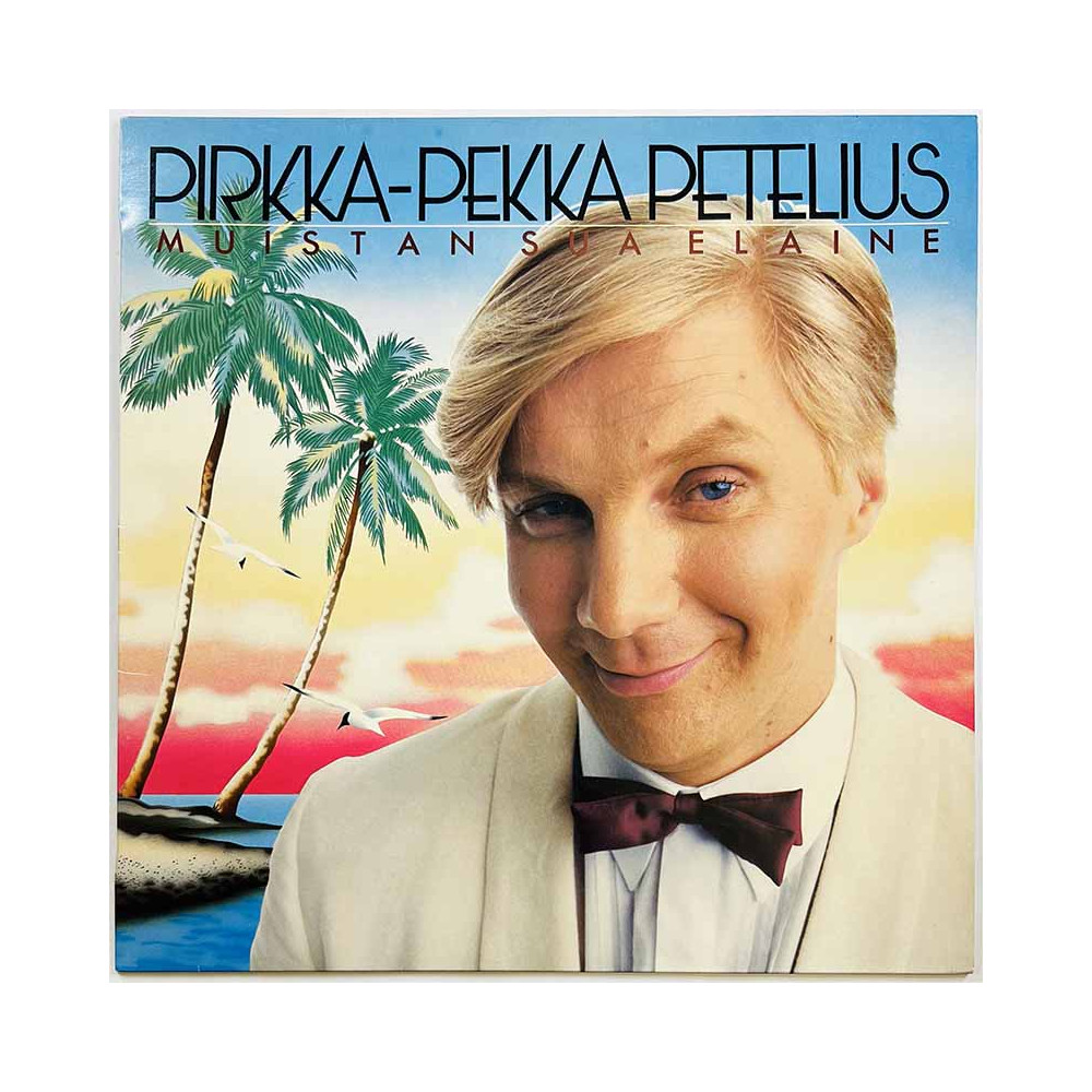 Petelius Pirkka-Pekka 1984 SLP 702 Muistan sua Elaine omslag utan vinyl