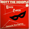 Mott the Hoople LP kansi Brain Capers  kansi VG+ levy ei levyä kansi ilman levyä