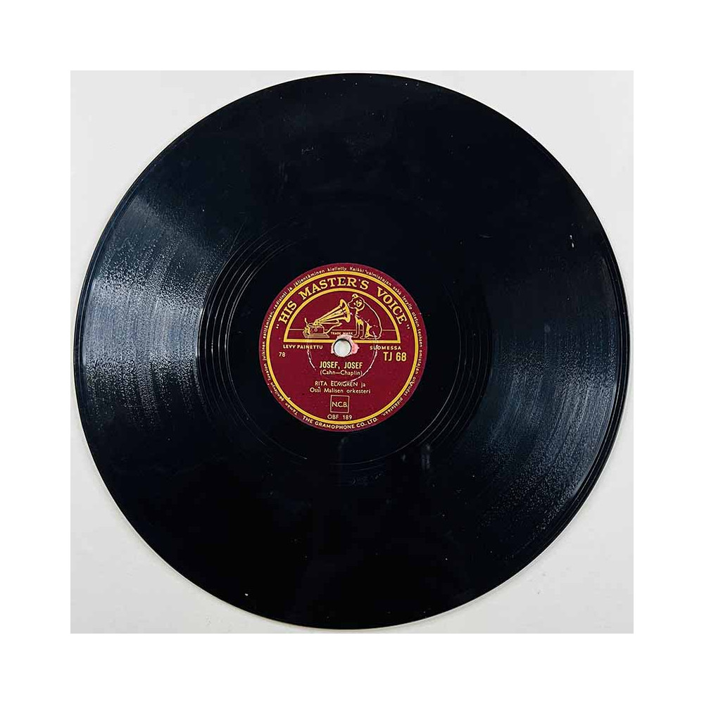 Elmgren Rita 1957 TJ 68 Josef, Josef / Hilpeä paimenhuilu stenkaka 78-varvare