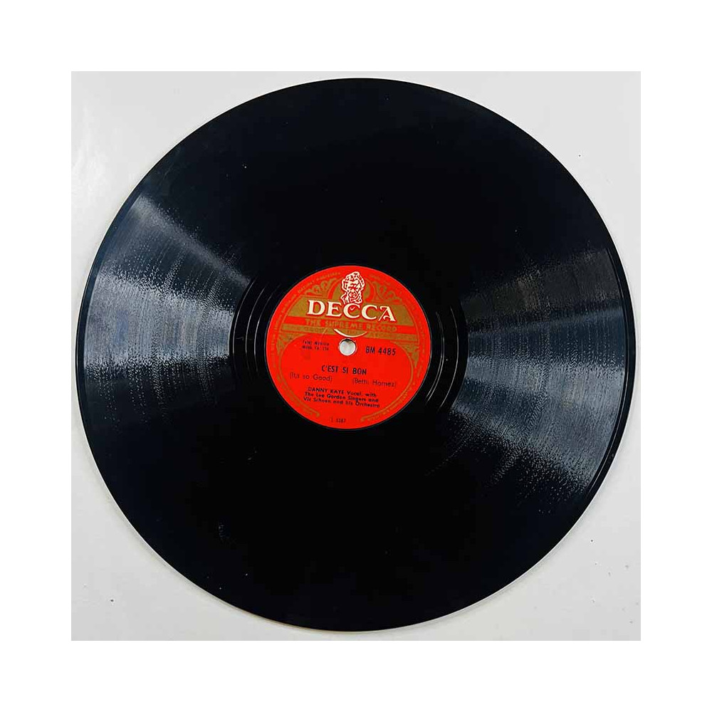Kaye Danny / Billy Cotton 1950 BM 4485 C’est si bon / French can-can polka stenkaka 78-varvare