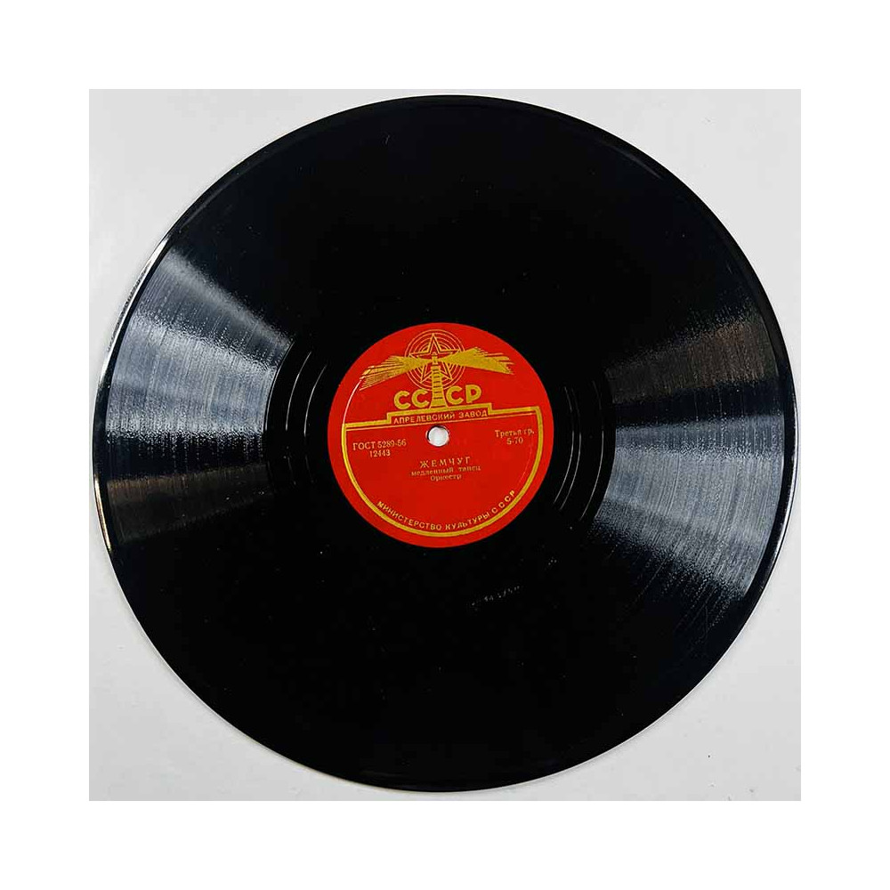 Joku artisti 1950’s 5289-56 12443 Neuvostoliittolainen savikiekko stenkaka 78-varvare
