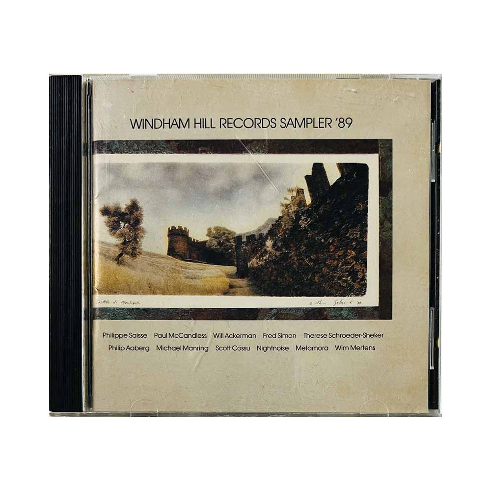 Scott Cossu, Michael Manring, Wil Ackerman CD Windham Hill Records Sampler '89  kansi EX levy EX Käytetty CD