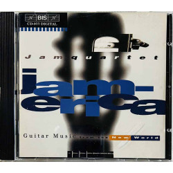 Jam Quartet 1998 BIS-CD-977 Jamerica: Guitar Music From The New World CD Begagnat