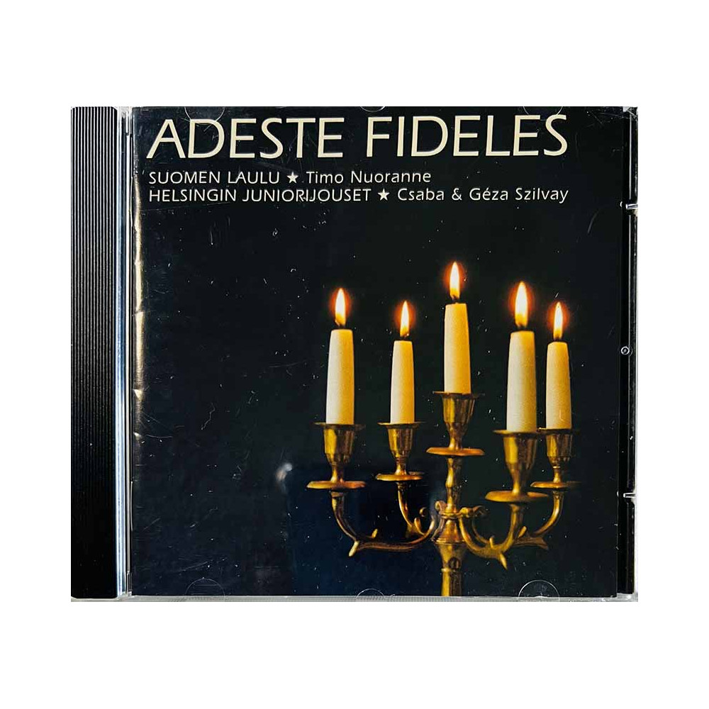 Suomen Laulu, Timo Nuoranne CD Adeste Fideles Joulumusiikkia  kansi EX levy EX Käytetty CD
