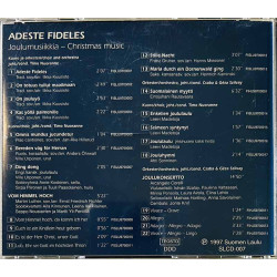 Suomen Laulu, Timo Nuoranne CD Adeste Fideles Joulumusiikkia  kansi EX levy EX Käytetty CD