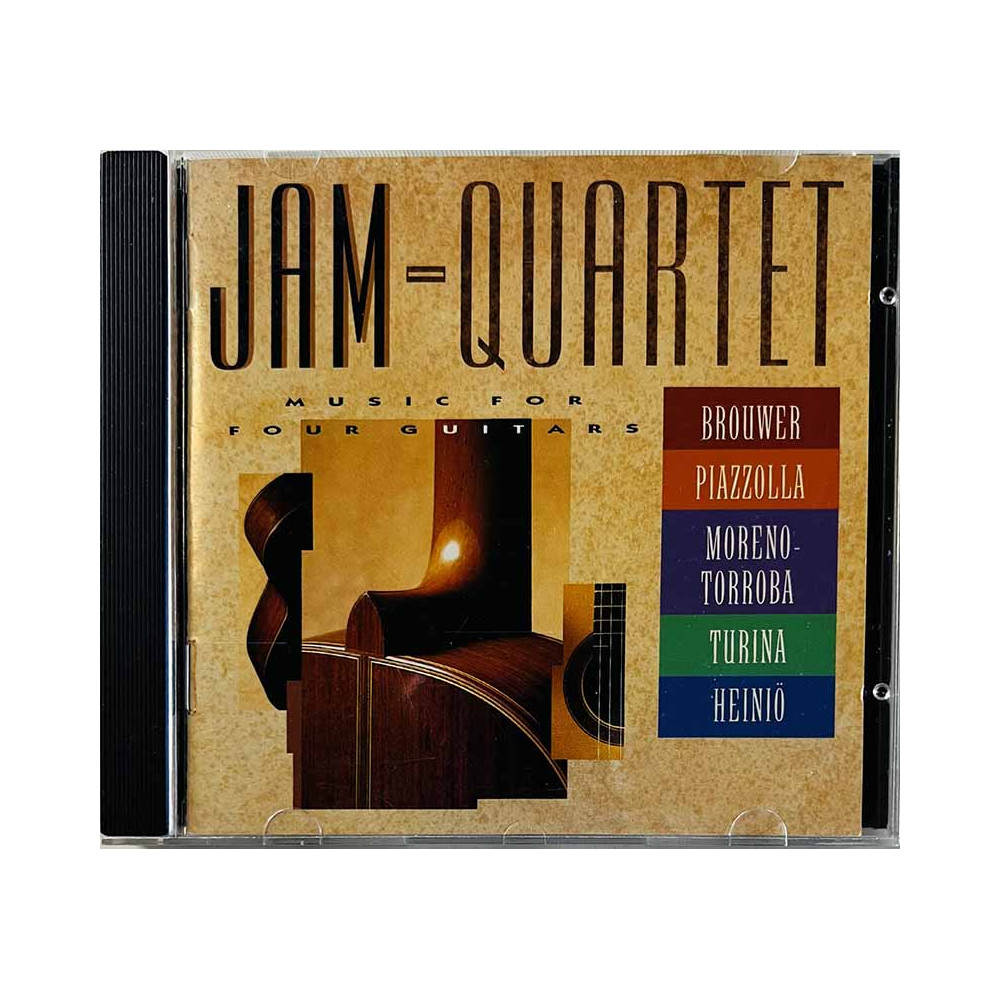 Jam-Quartet CD Music For Four Guitars  kansi EX levy EX Käytetty CD