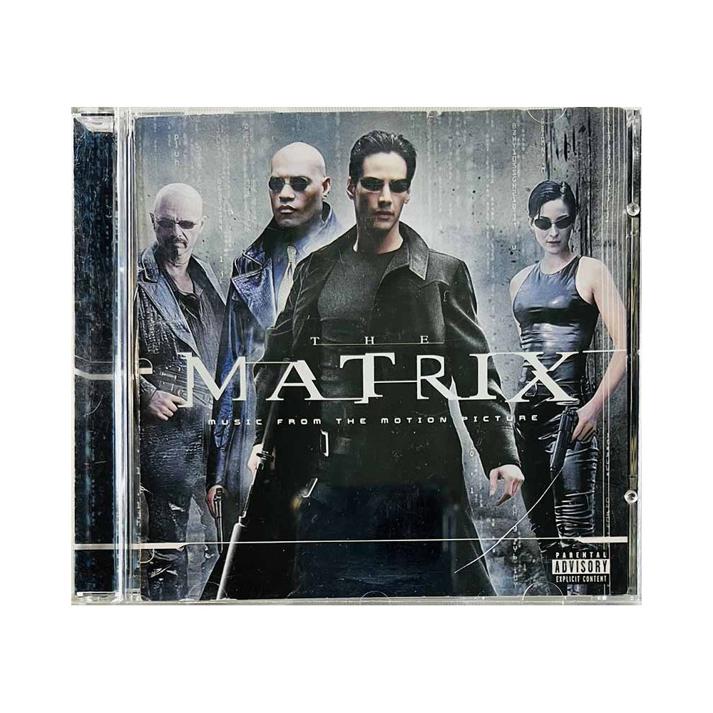Rammstein, Prodigy, Ministry ym. CD The Matrix (Music From The Motion Picture)  kansi EX levy VG+ Käytetty CD