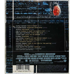 Rammstein, Prodigy, Ministry ym. CD The Matrix (Music From The Motion Picture)  kansi EX levy VG+ Käytetty CD