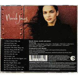 Jones Norah CD Come away with me  kansi EX levy EX Käytetty CD