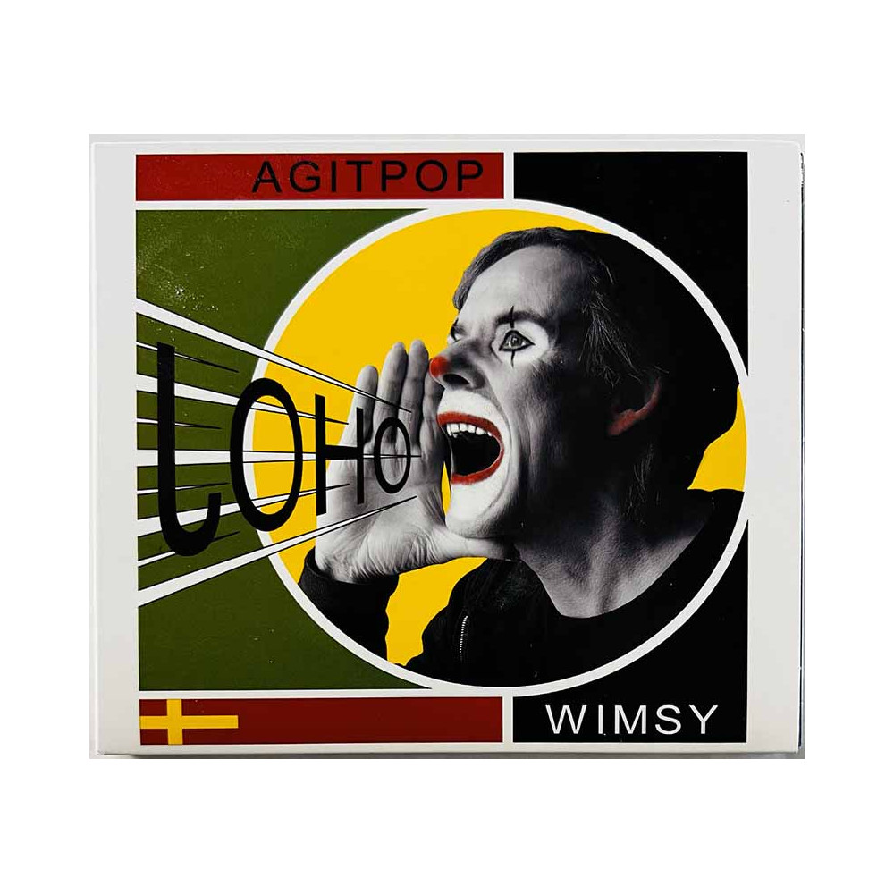 Wimsy CD Agitpop  kansi EX- levy EX Käytetty CD