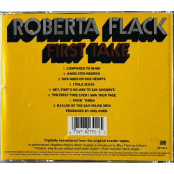 Flack Roberta CD First Take  kansi EX levy EX Käytetty CD