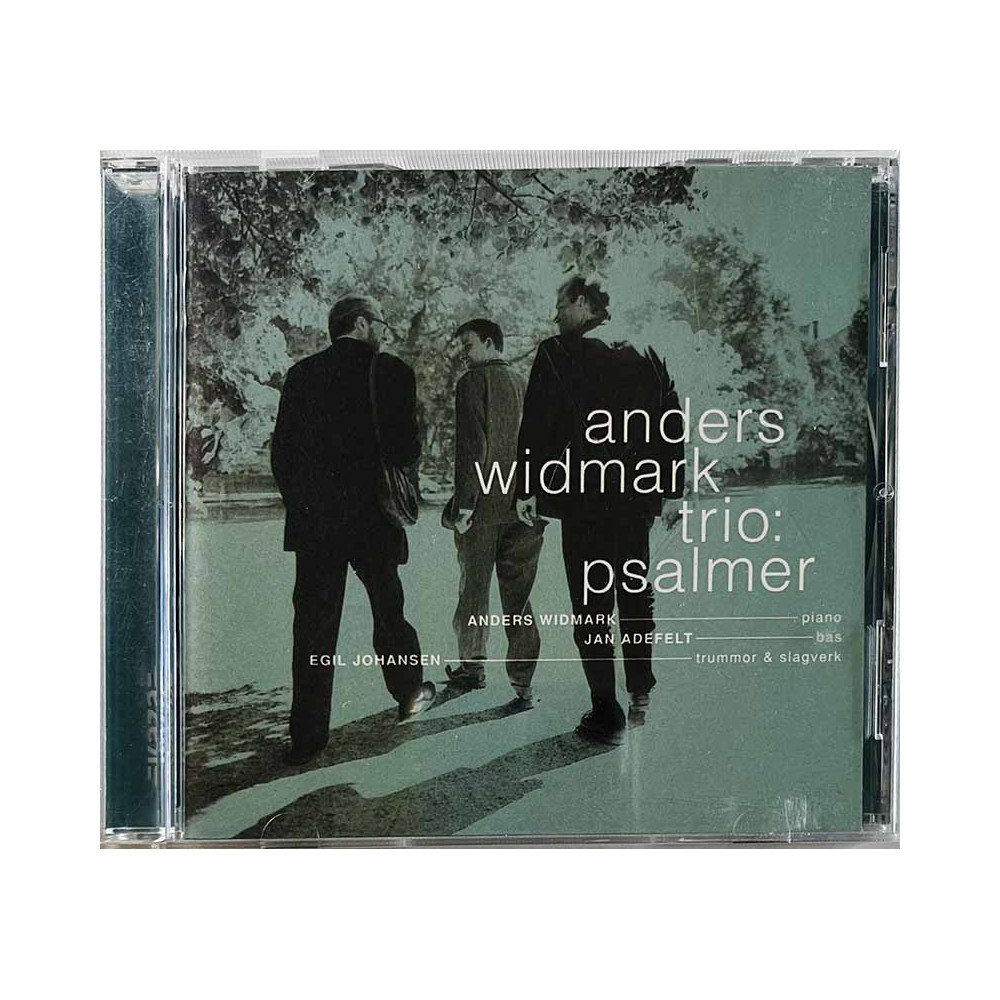 Anders Widmark Trio CD Psalmer  kansi EX levy EX Käytetty CD