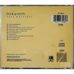 Tuck & Patti CD Love Warriors  kansi EX levy EX Käytetty CD