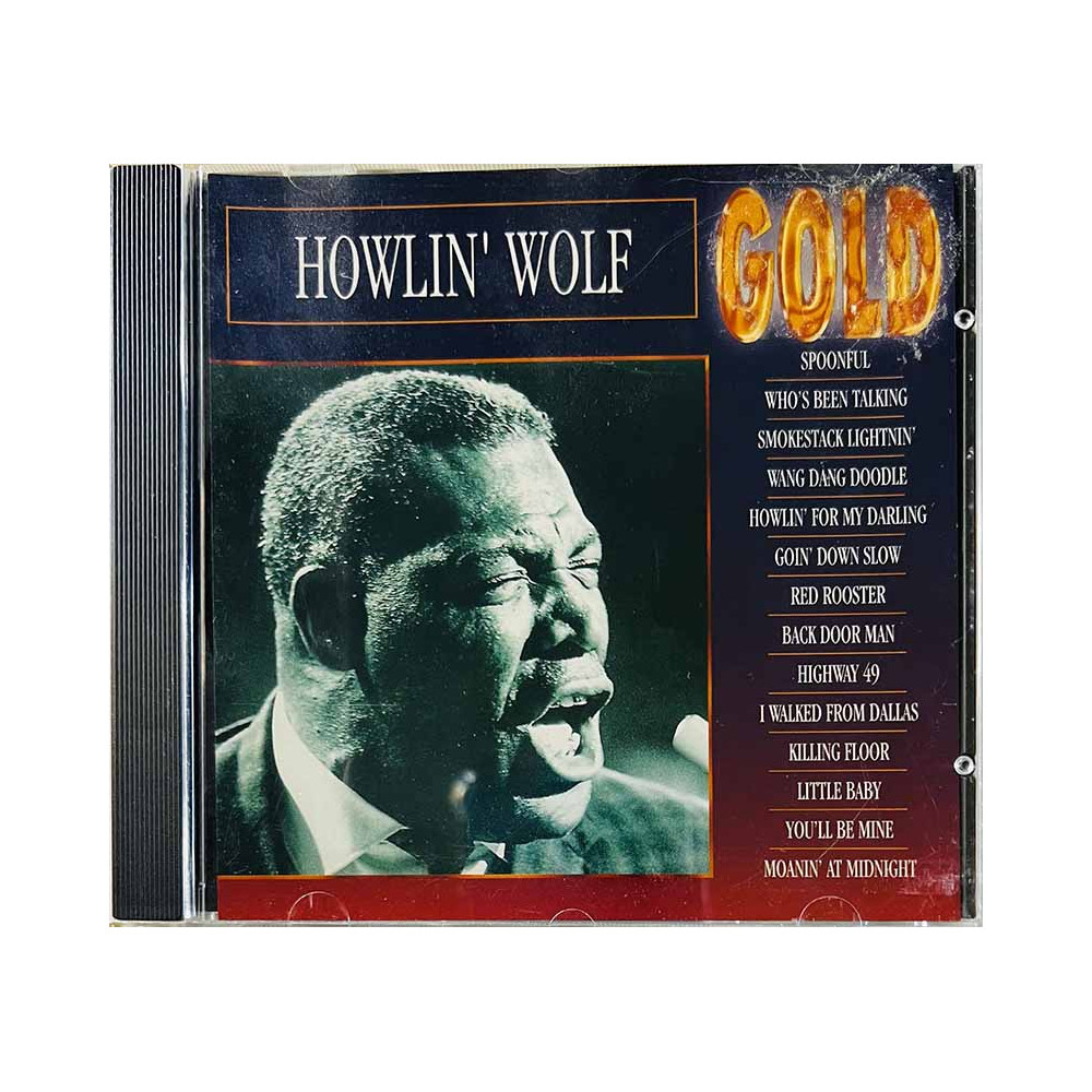 Howlin' Wolf CD Gold  kansi EX levy EX Käytetty CD