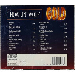 Howlin' Wolf CD Gold  kansi EX levy EX Käytetty CD