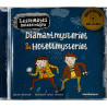 Widmark Martin berättare: Johan Ulveson CD Diamantmysteriet & Hotellmysteriet  kansi EX levy EX Käytetty CD