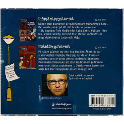 Widmark Martin berättare: Johan Ulveson CD Diamantmysteriet & Hotellmysteriet  kansi EX levy EX Käytetty CD