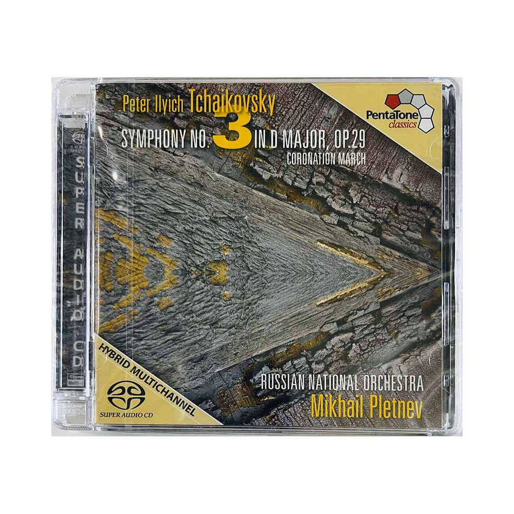 Tchaikovsky Peter Ilyich 2010 PTC 5186 383 Symphony 3 In D Major, Super Audio CD CD Begagnat