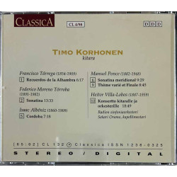 Korhonen Timo 1998 CL 132 Kitara CD Begagnat