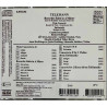 Telemann CD Tafelmusik  kansi EX levy EX Käytetty CD