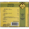 Haydn - Mozart CD Cello Concertos / Divertimento No. 2  kansi EX- levy EX Käytetty CD