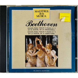 Beethoven CD Sonata Para Violin  kansi VG+ levy EX Käytetty CD