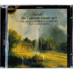 Handel, Roy Goodman CD Six Concerti Grossi Op. 3  kansi EX levy EX Käytetty CD