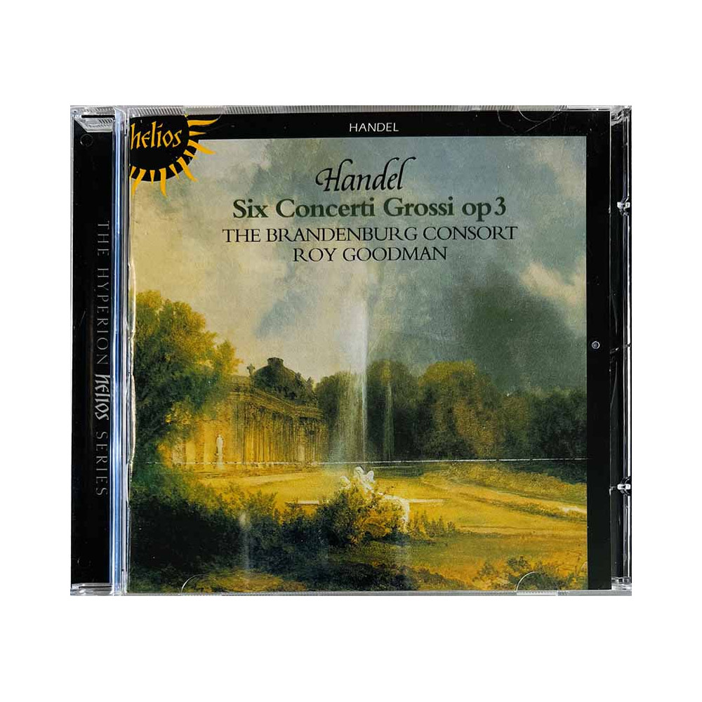 Handel, Roy Goodman CD Six Concerti Grossi Op. 3  kansi EX levy EX Käytetty CD