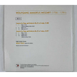 Mozart CD Concerots for piano and orchestra disc 8  kansi EX levy EX Käytetty CD