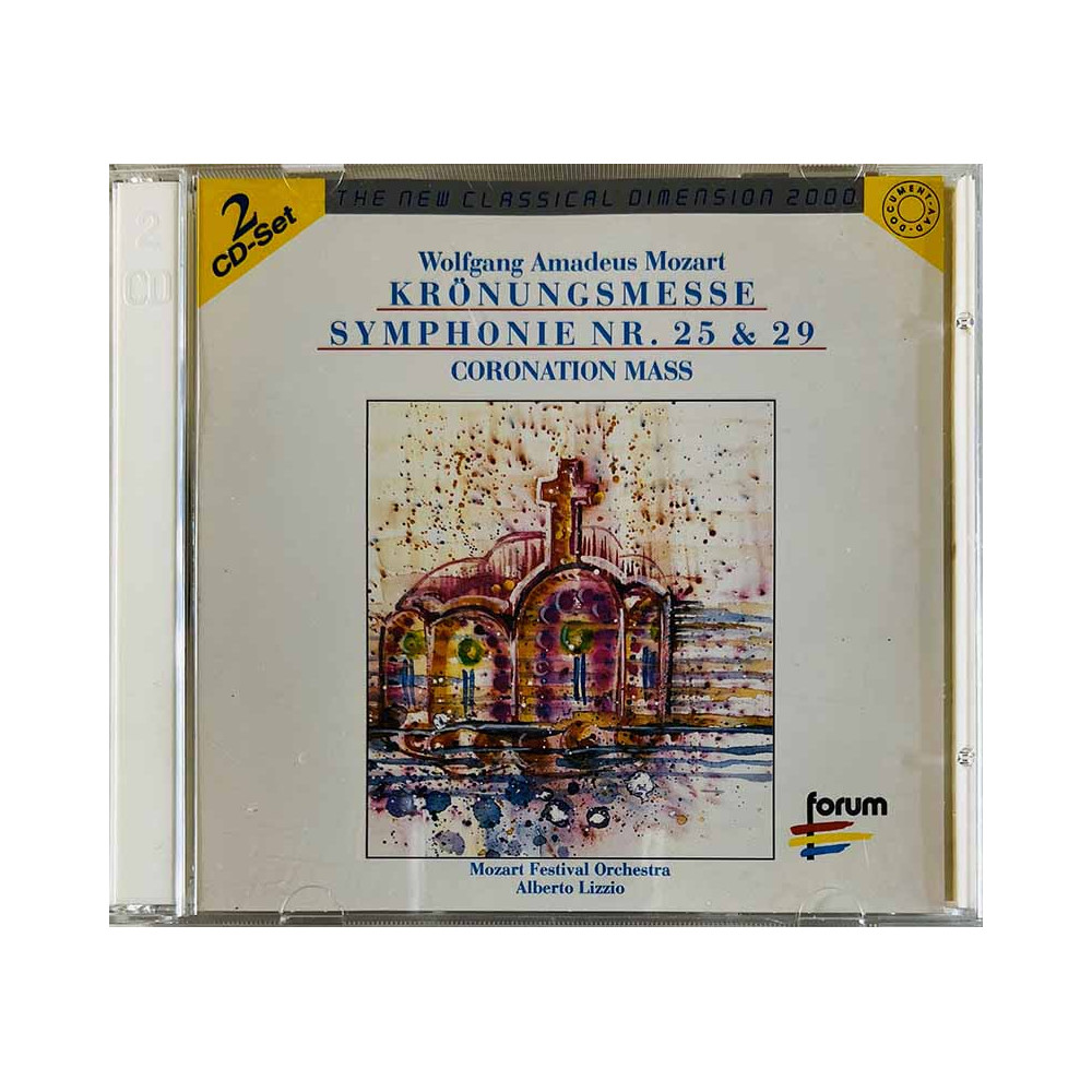 Mozart Wolfgang Amadeus 1990’s CD 1/462 039-2 Krönungsmesse • Symphonie Nr. 25 & 29 CD Begagnat