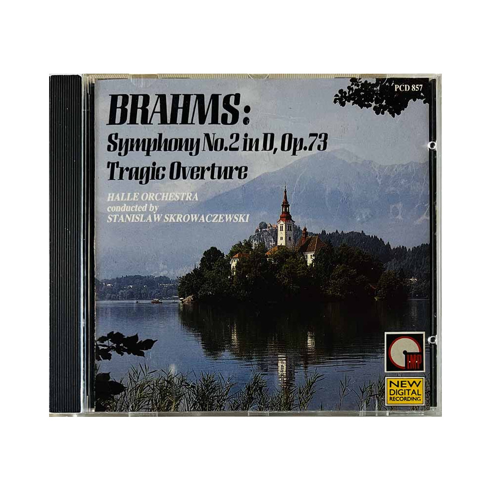 Brahms 1987 PCD 857 Symphony No.2 In D, Op. 73 Tragic Overture CD Begagnat