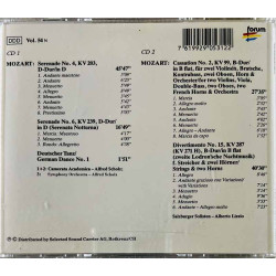 Mozart Wolfgang Amadeus 1990’s CD 1/506 2217-2 Serenades 2CD CD Begagnat
