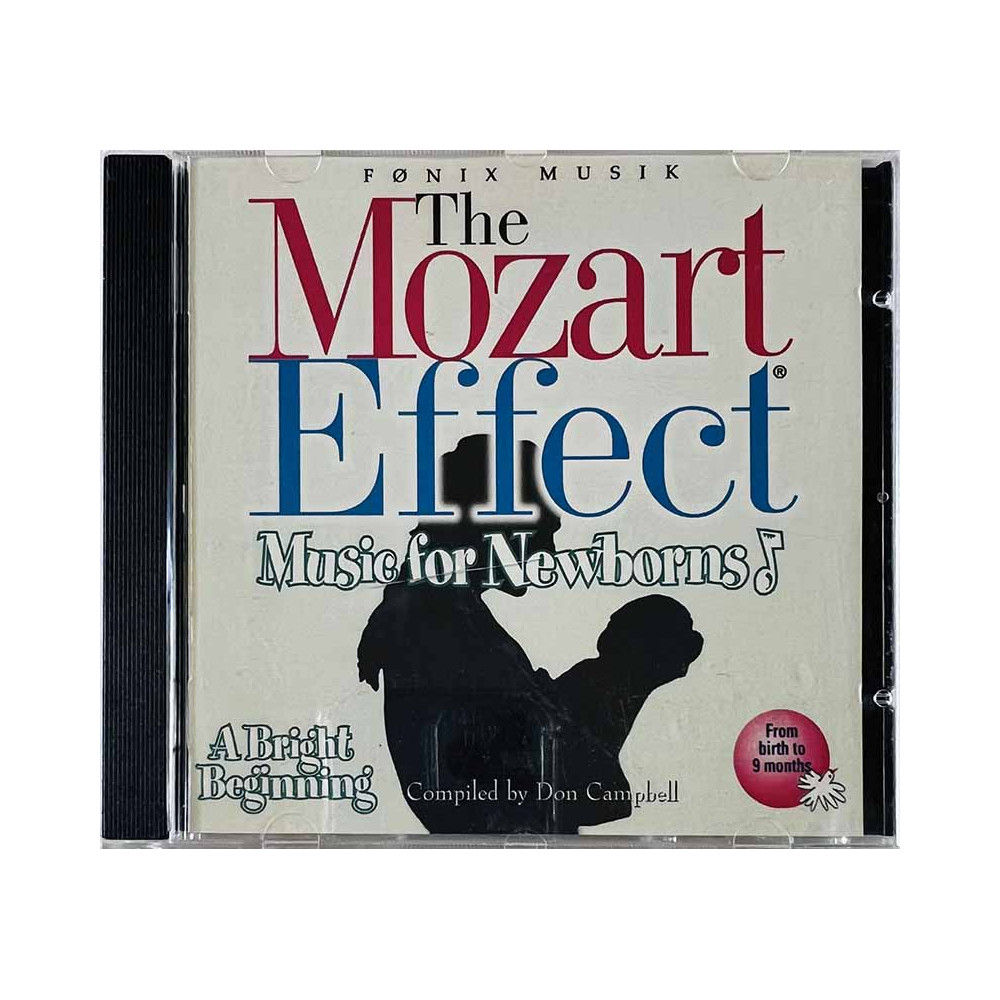 Mozart Effect CD Music for Newborns  kansi EX levy EX Käytetty CD