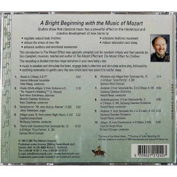 Mozart Effect CD Music for Newborns  kansi EX levy EX Käytetty CD