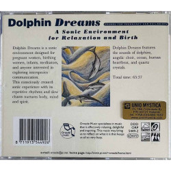 Goldman Jonathan CD Dolphin Dreams, for pregnancy & childbirth  kansi EX levy EX- Käytetty CD
