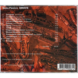 Saxo Panico CD Smove  kansi EX levy EX Käytetty CD