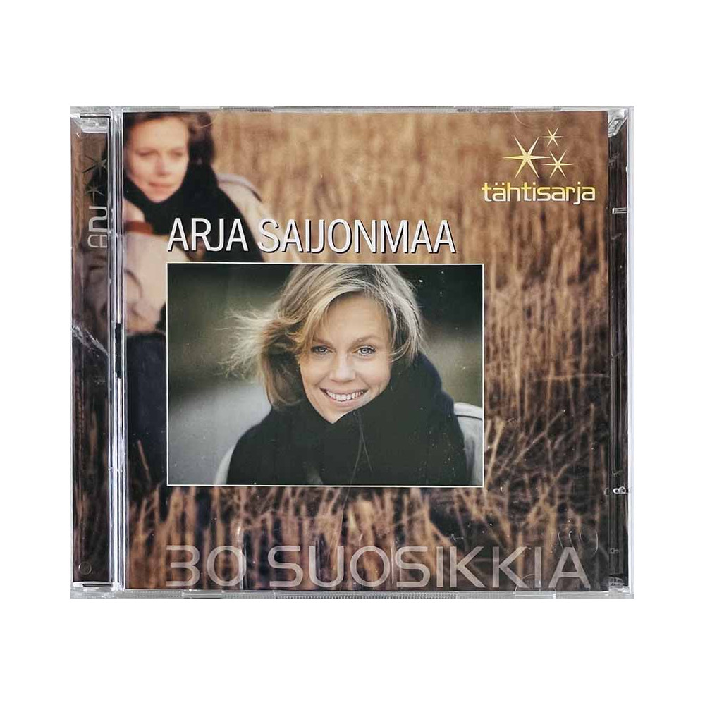 Saijonmaa Arja CD 30 Suosikkia 2CD  kansi EX levy EX Käytetty CD