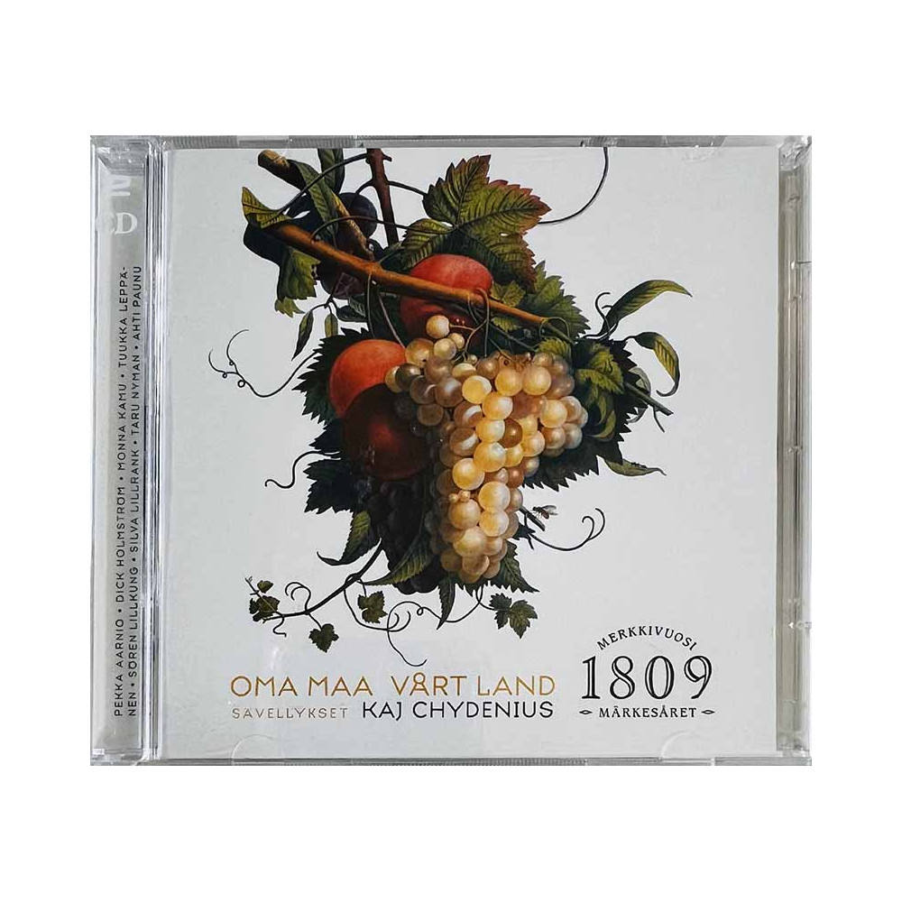 Sävellykset Kaj Chydenius CD Oma Maa - Vårt Land 2CD  kansi EX levy EX Käytetty CD