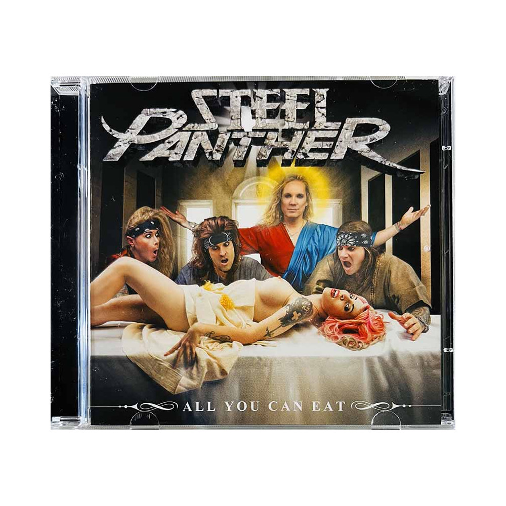Steel Panther CD All You Can Eat CD + DVD  kansi EX levy EX Käytetty CD