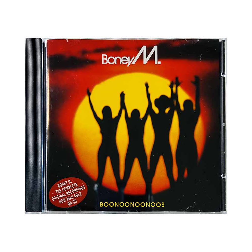 Boney M CD Boonoonoonoos  kansi EX levy EX Käytetty CD