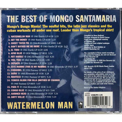 Mongo Santamaria 1999 CDBGPD 125 Watermelon Man the best of CD Begagnat