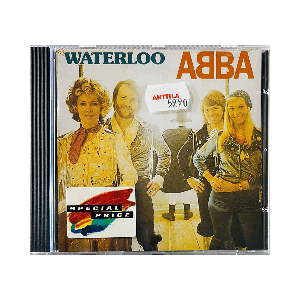 Abba CD Waterloo  kansi EX levy EX Käytetty CD