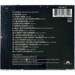 Clapton Eric 1994 521 881-2 The Cream Of Clapton CD Begagnat
