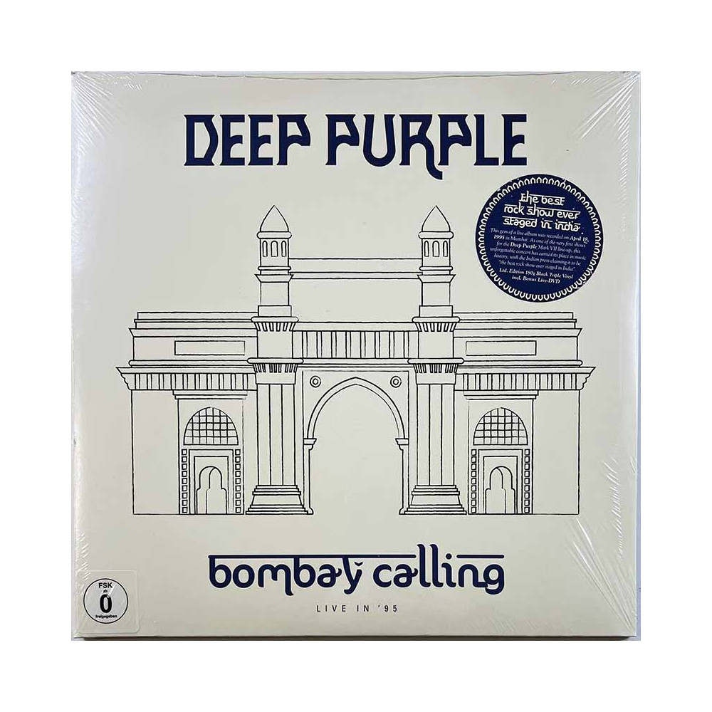 Deep Purple LP Bombay Calling live in ‘95 3LP  vinyyli LP