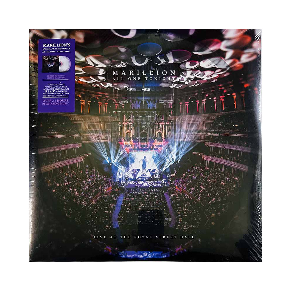 Marillion LP All One Tonight, crystal clear vinyl 4LP  vinyyli LP