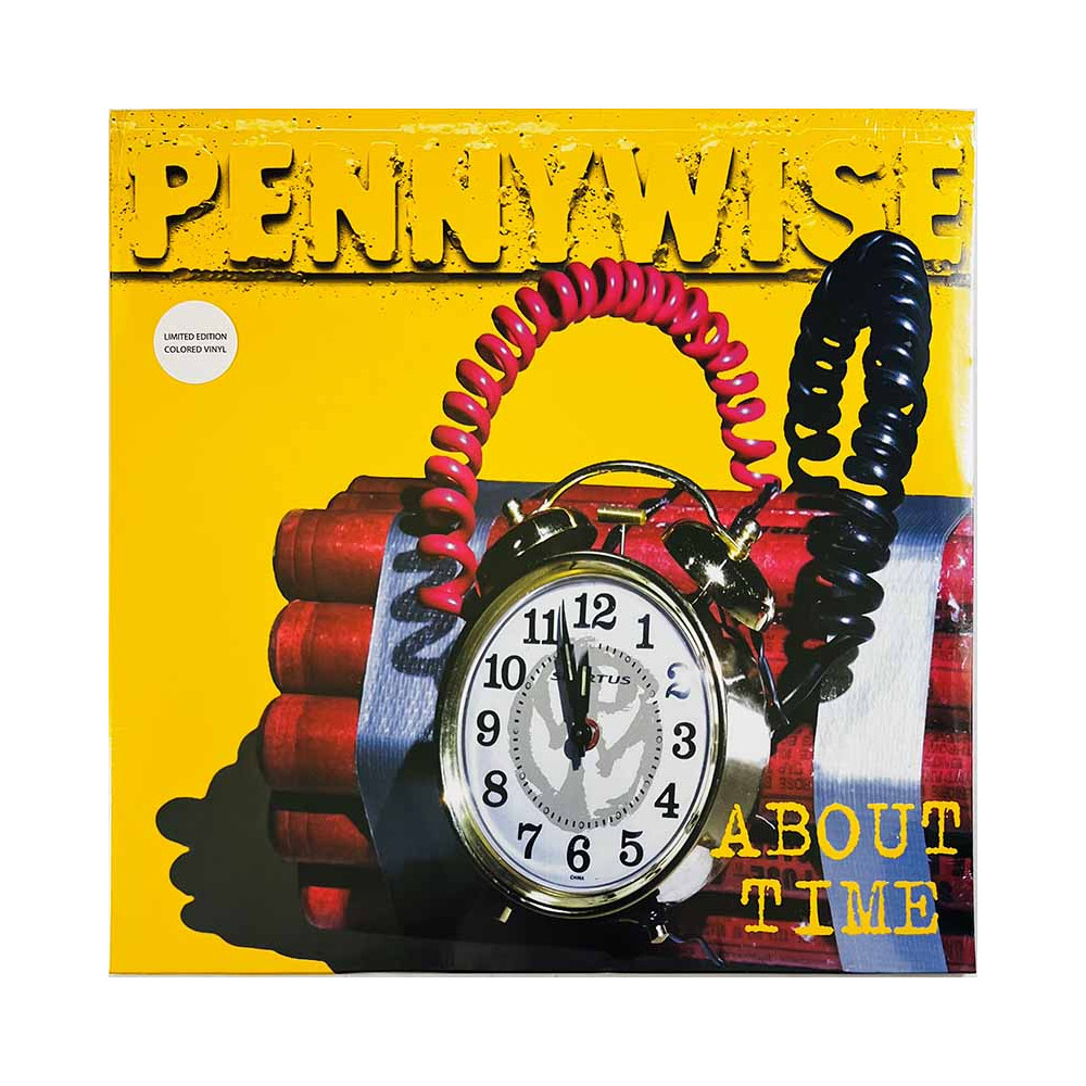 Pennywise LP About time, yellow colored vinyl  vinyyli LP